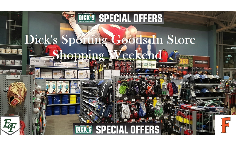 Dick's In Store Shopping Weekend Save 20%